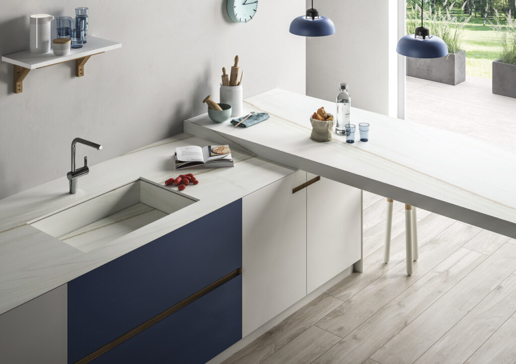 แต่งบ้านด้วยหินสีขาว