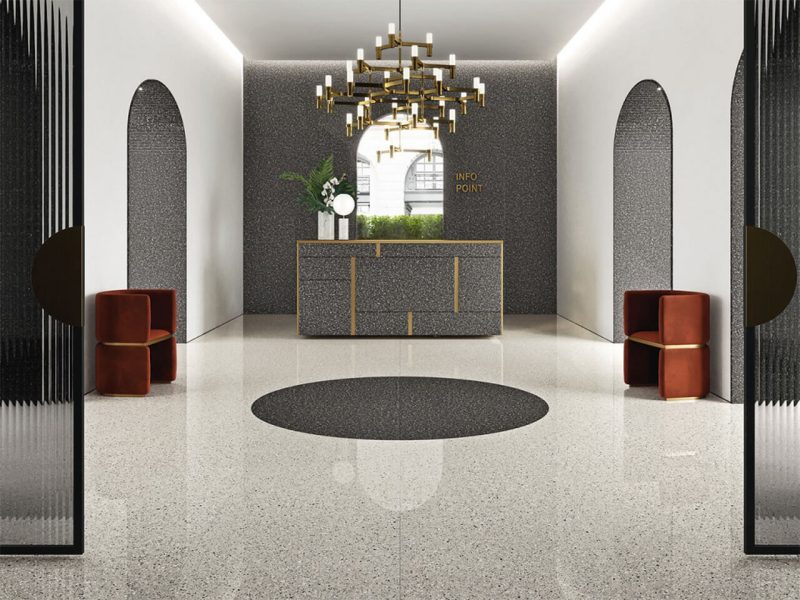 ผนังหิน ล็อบบี้